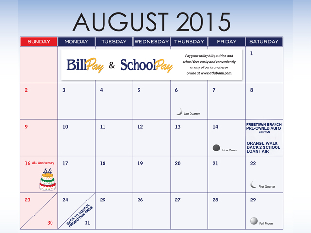 August 2015